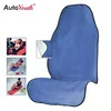 Black Water-Resistant Athletic Towel Seat Cover For Sports & Outdoor Activities (Blue)