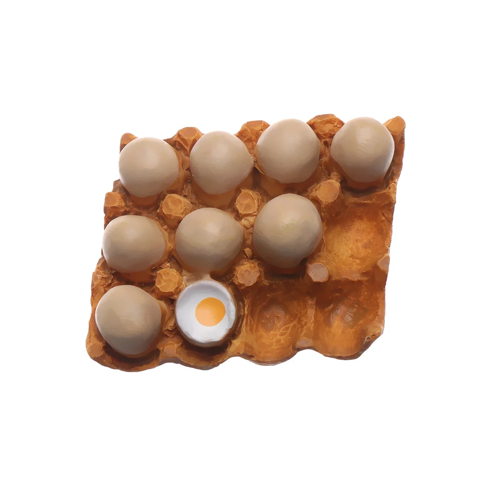 Креативный магнит на холодильник, декоративные кухонные инструменты, мультяшная форма для еды, хлеб, яйцо, молоко, магнитные наклейки, белая доска, аксессуар - Цвет: Type   6