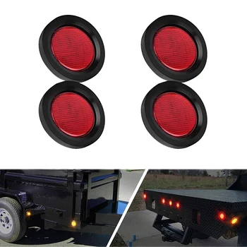 

4pcs 24V/2Pcs 10V-30V LED Marker Light Trucks LED Side Light Truck Car Marker Light Pickup Signal Lights Warning Lights