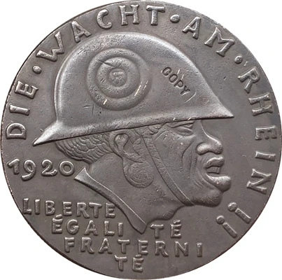 

German KARL GOETZ 1920 MEDALS copy coins