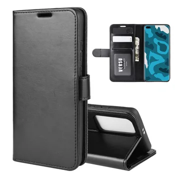 

30pcs/lot R64 Wallet Leather Stand PU+TPU Cover with card slot for Huawei P40 Lite E P40 Pro Nova 6 SE Honor 20 Y9S