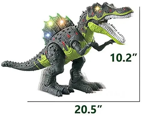 Big Size Electric Dinosaur Toy Jurassic Park World Walking Dinosaur Robot With Light Sound Tyrannosaurus Rex Toys For Boys Kid 6