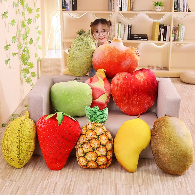 Children Stuffed Toy Simulation Vegetable Pillow Cushion Vegetable Plush Dolls Potato Broccoli Pepper Plush Toy Creative Home 3