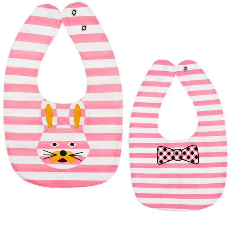 Rabbit C Для новорожденных милый мультфильм шаблон высокого качества водонепроницаемый фартуки, детские нагрудники аксессуары силиконовые кормления детский слюнявчик полотенце - Цвет: Rabbit C