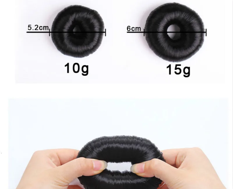 New Hot Fashion Elegant Women Ladies Girls Magic Hair Donut Hair Ring Bun Maker Hair Styling Tools Accessories