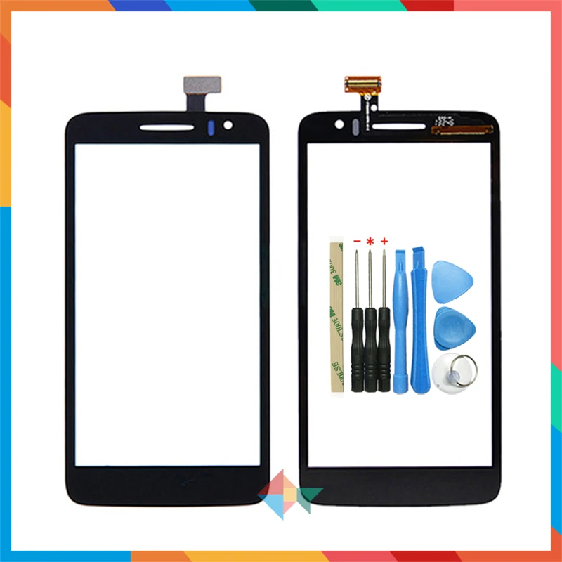 High Quality 5.0" For Alcatel One Touch Scribe HD OT8008 OT-8008A Screen Digitizer Front Glass Lens Sensor Panel | Мобильные