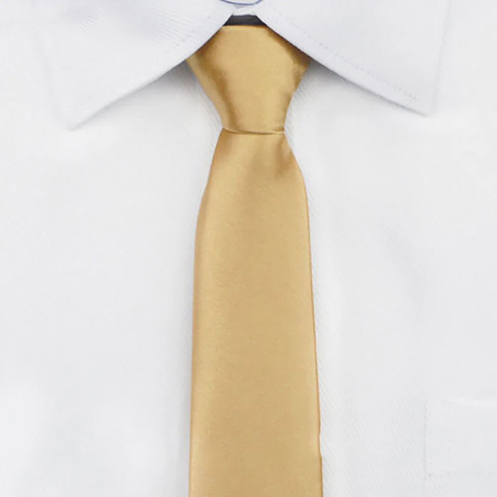 Модный галстук для свадебной вечеринки тонкий мужской галстук на молнии сплошной цвет галстук регат Aniversary Шарм мужская одежда аксессуары