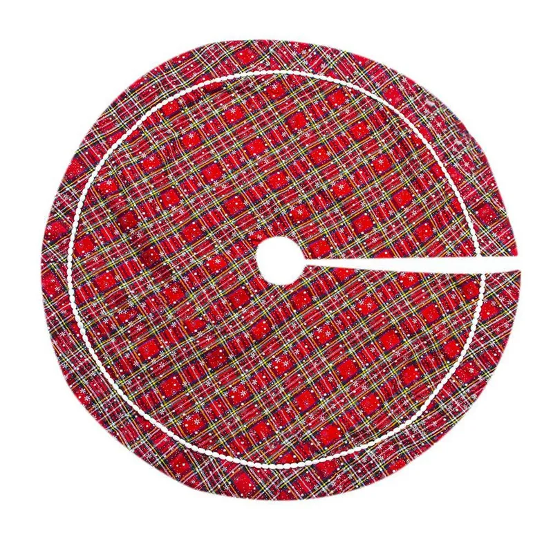 

40Inch Xmas Tree Skirt Holiday Tree Ornaments Christmas Tree Skirt Ornaments