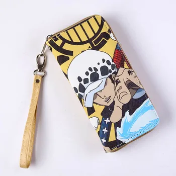 

Anime One Piece Wallets Purse Students Teenager Zipped Pencil Bag Pencil Case Pencil Case Coin Purse Money Bag Wallet Gift