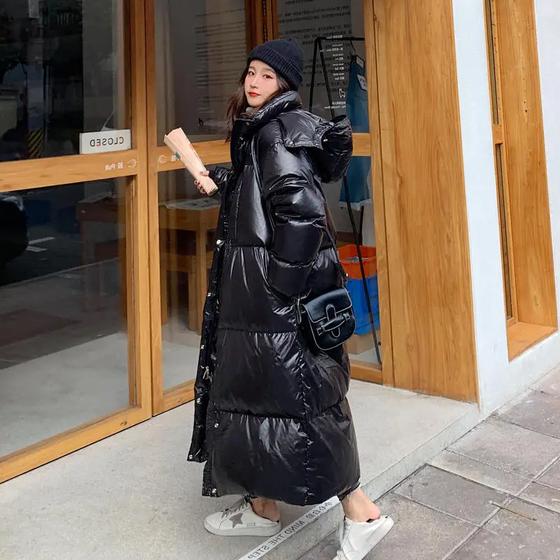 Long padded raincoat Outlet