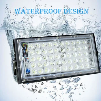 

50W Led Flood Light AC 220V Outdoor Floodlight Spotlight IP65 Waterproof LED Street Lamp Landscape Lighting