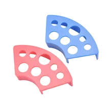 4Colors Pigment Brack Container Plastic 8 Holes Tattoo Ink Cup Holder Stand Makeup Accessories Trailer Supplies Tatoo Tool