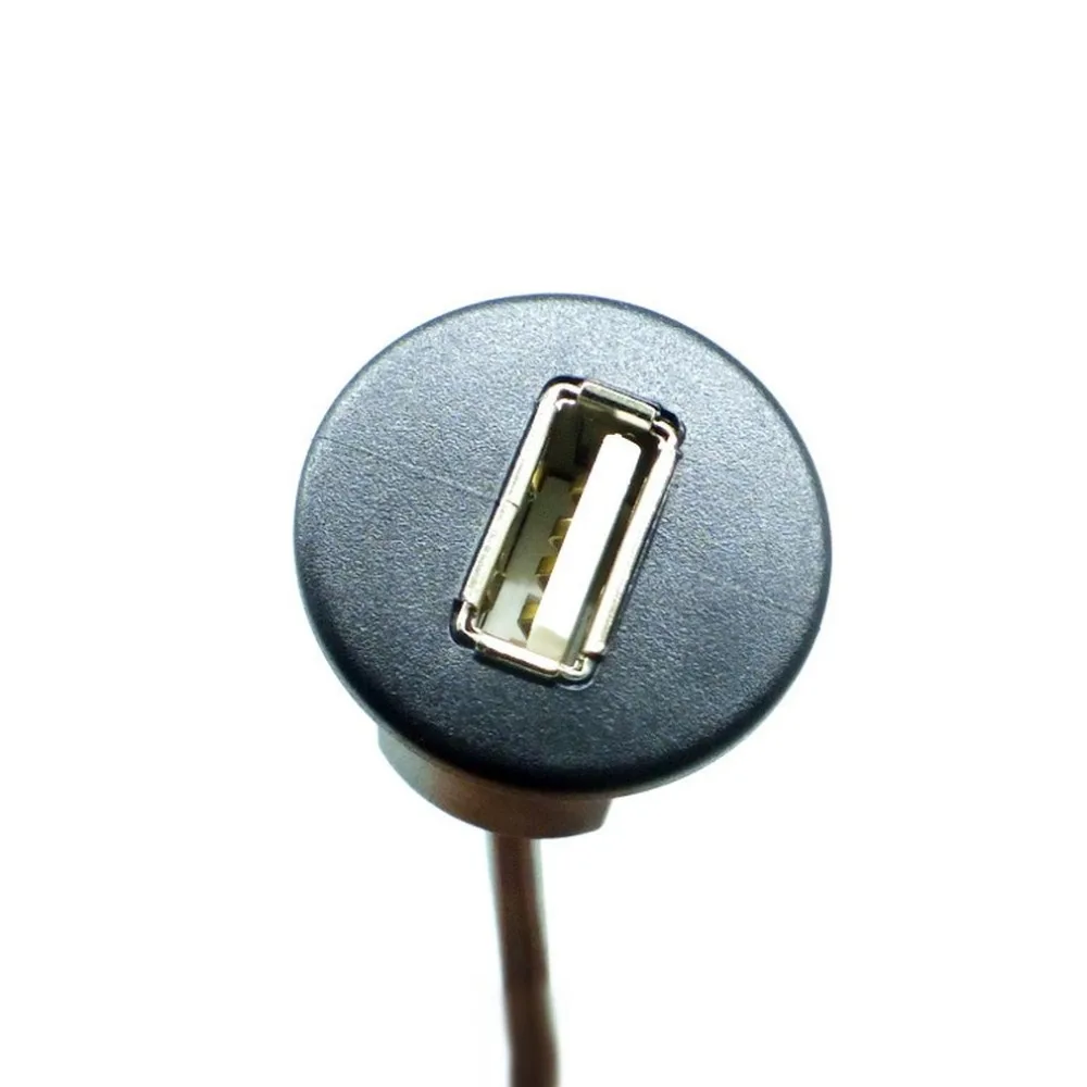 Автомобильный usb-переключатель переноска модификация автомобиля гнездо USB Женский удлинитель