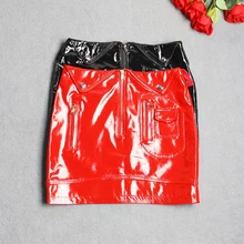 YR!. sales. модные мягкие юбки из овечьей кожи. Женские тонкие короткие юбки из натуральной кожи. Брендовая Уличная Сексуальная женская юбка