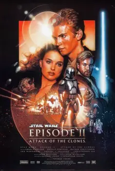 

STAR WARS EPISODE 2: ATTACK OF THE CLONES Movie Art Film Print Silk Poster Home Wall Decor 24x36inch