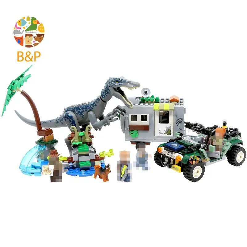 New 458pcs Jurassic World Series The Treasure Hunt Model Toys For Children Bela Building Block Gift Aliexpress Toys Hobbies