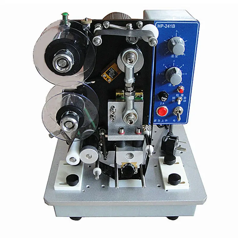 

Coding Machine Electric Semi automatic Direct Thermal Ribbon Coding Machine Production Date Food Bag Label Coder Medicine Food