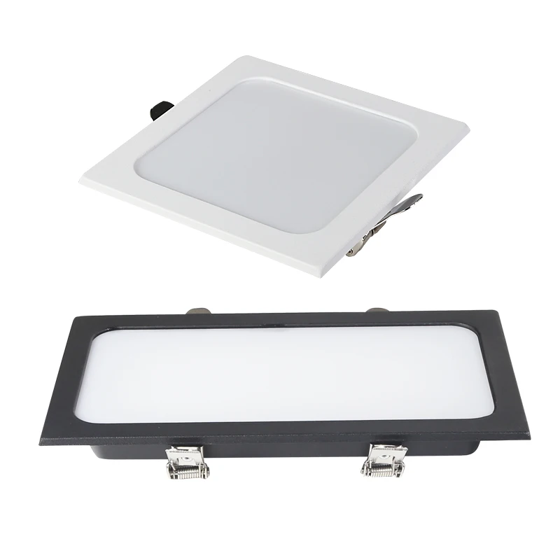 1 panel embedded LED downlight 12W 18W 24w square LED spotlight LED ceiling light AC185V-260V decorative lights