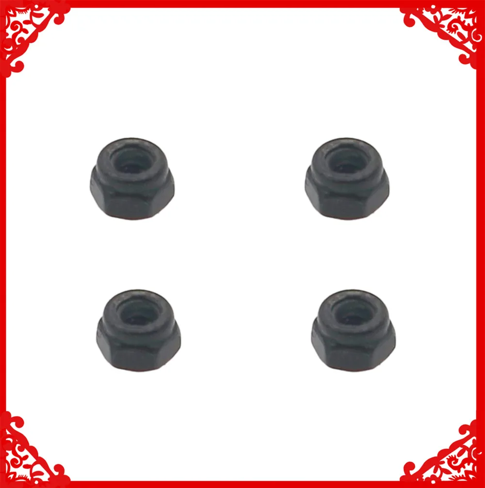 4 Pz/Set Dado In Nylon M3 Per 1-10 Arrma 6S 4S 3S & Mega Vorteks Senton Granito Big Rock Typhon Infraraction Crimed Parts