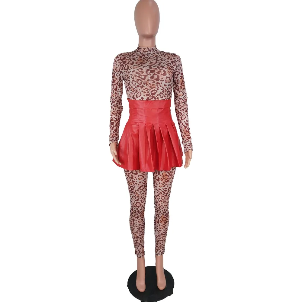 Осень-зима, однотонная плиссированная юбка из искусственной кожи, женские модные красные повседневные уличные черные Клубные сексуальные кожаные мини платья Vestido Plus