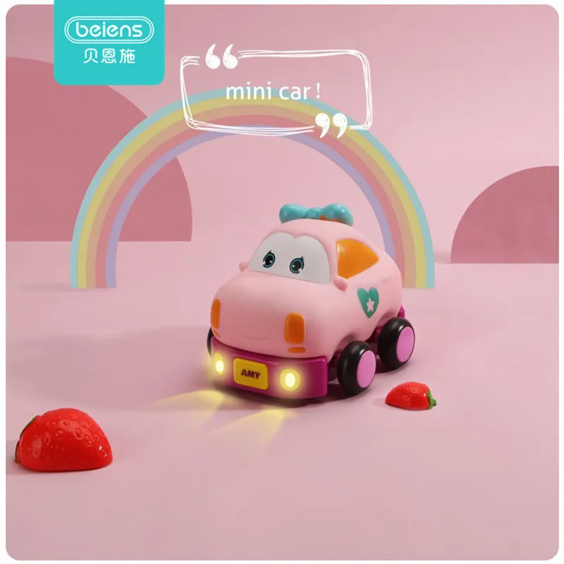Najtaniej Beiens RC samochód zdalnie sterowanym samochodowym 5 rodzajów Mini zabawki zdalnie sterowane dla dzieci śliczne samochodziki w stylu kreskówki dla dzieci pojazdy zabawkowe samochody odpinany prezent
