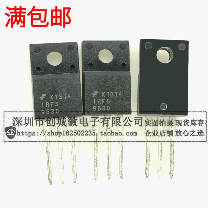

10PCS/Lot IRFS9630 MOS TO-220F IC