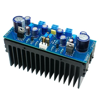 

1969 Class A PCB Full Range Amplifier Board Kit Components Stereo DIY Module Power 2.0 Channel Home High Fidelity Heatsinks