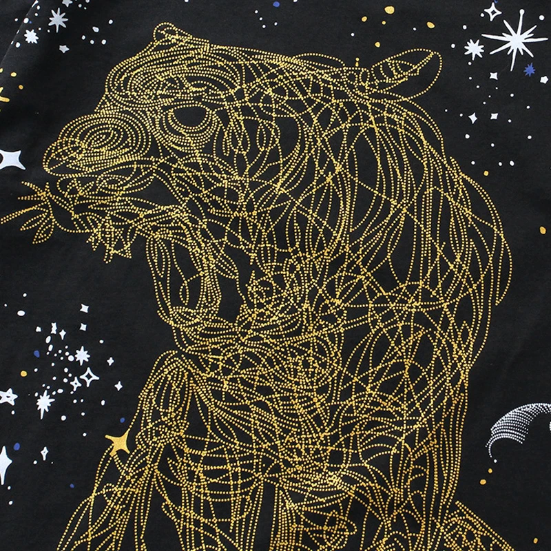 Cena Tshirt drukowanie letnie męskie luźne ładowanie pary O neck bawełna krótki nadruk T koszula odzież marki Hip Hop Hot 2019 New Arrival