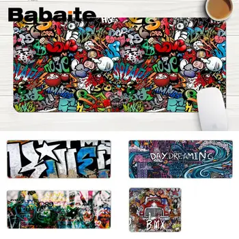 

Babaite Vintage Cool Graffiti Laptop Gaming Mice Mousepad Laptop Gaming Lockedge Mice Mousepad Gaming Mouse Pad