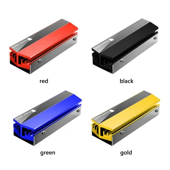

Jonsbo M.2 2280 SSD Heatsink Radiator Aluminum Cooler Vest Heat Sink Thermal Pads For NGFF NVME m.2 2280 Solid State Hard Disk