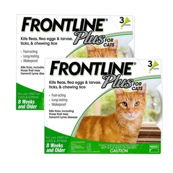 

Frontline Plus Flea and Tick Treatment for Cat & Kitten Once a Month