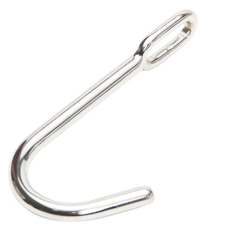 Металлический анальный крючок с шариковым отверстием Анальный расширитель для