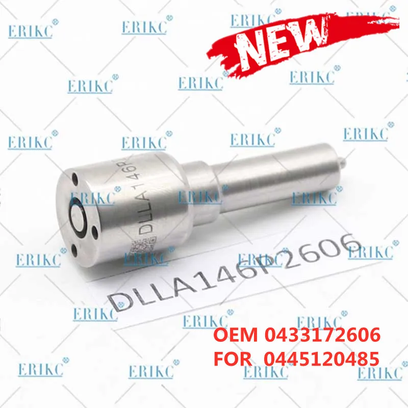 

ERIKC DLLA146P2606 Diesel Common Rail Nozzle OEM 0 433 172 606 Automatic DLLA 146 P 2606 For LOVOL '0 445 120 485