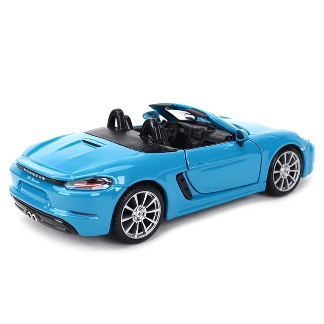 Bburago 1:24 Porsche 718 Boxster Sports Car Static Die Cast Vehicles Collectible Model Car Toys 3