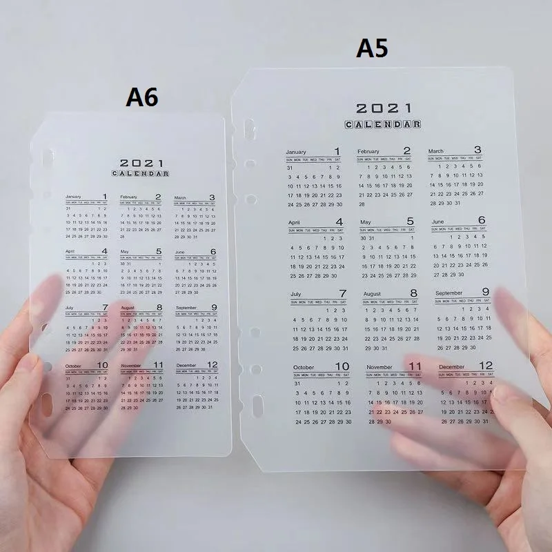 Paper Refill Binder 45 Sheets A5/A6/A7 Six Hole Envelope Zip Pouch Office School Stationery