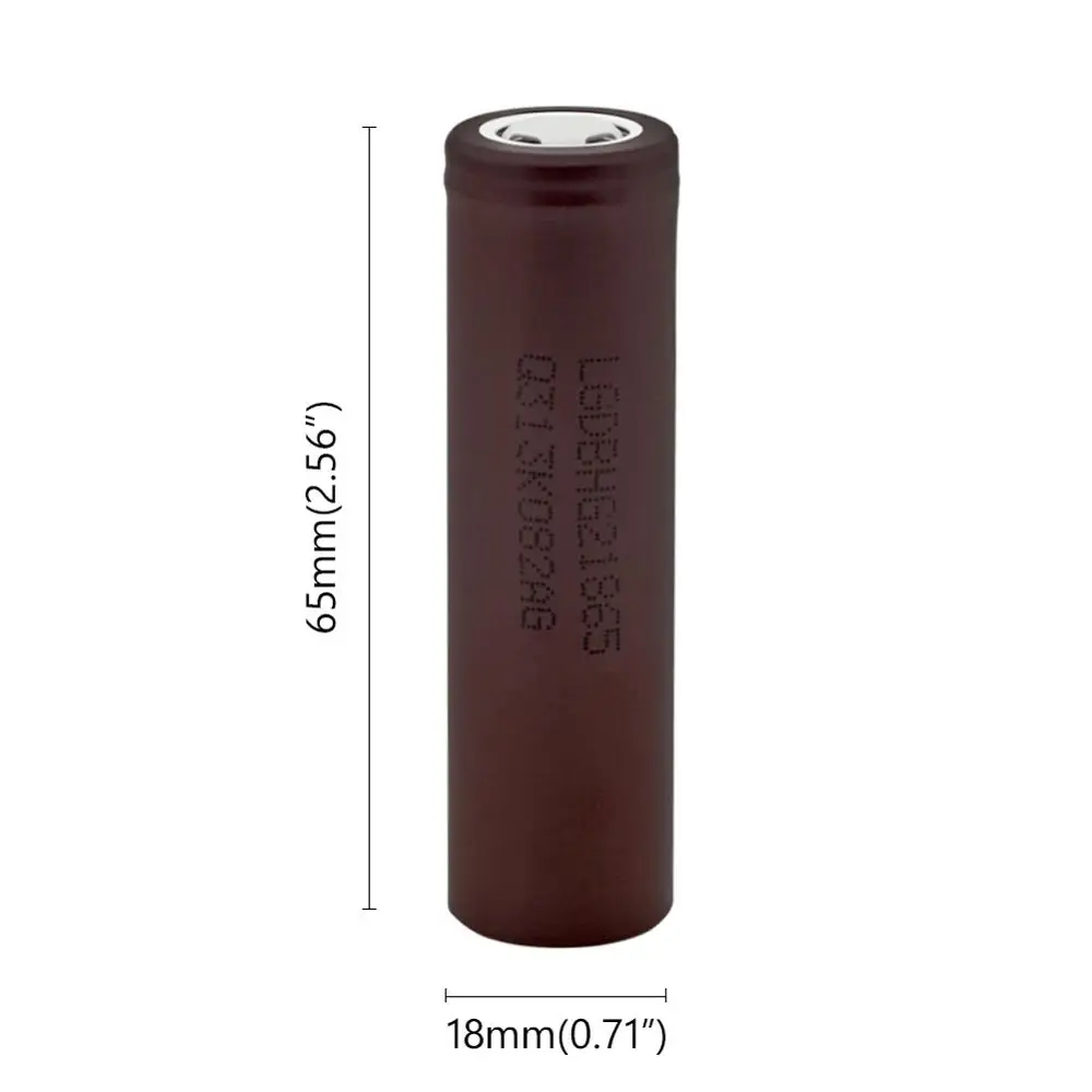 18650 Батарея клетки 3 7 V Перезаряжаемые литиевые батареи для INR18650 HG2 3000 мАч с