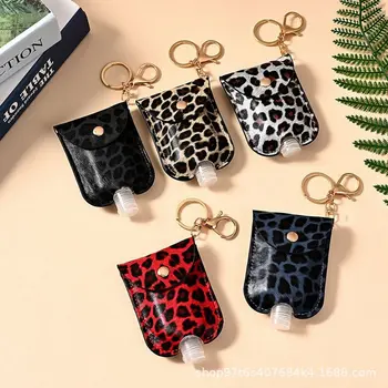 

3Pc Set Hand Sanitizer Keychain Key Holder Travel Bottle Refillable Containers 60ml Flip Cap Reusable Bottles Keychain Carrier