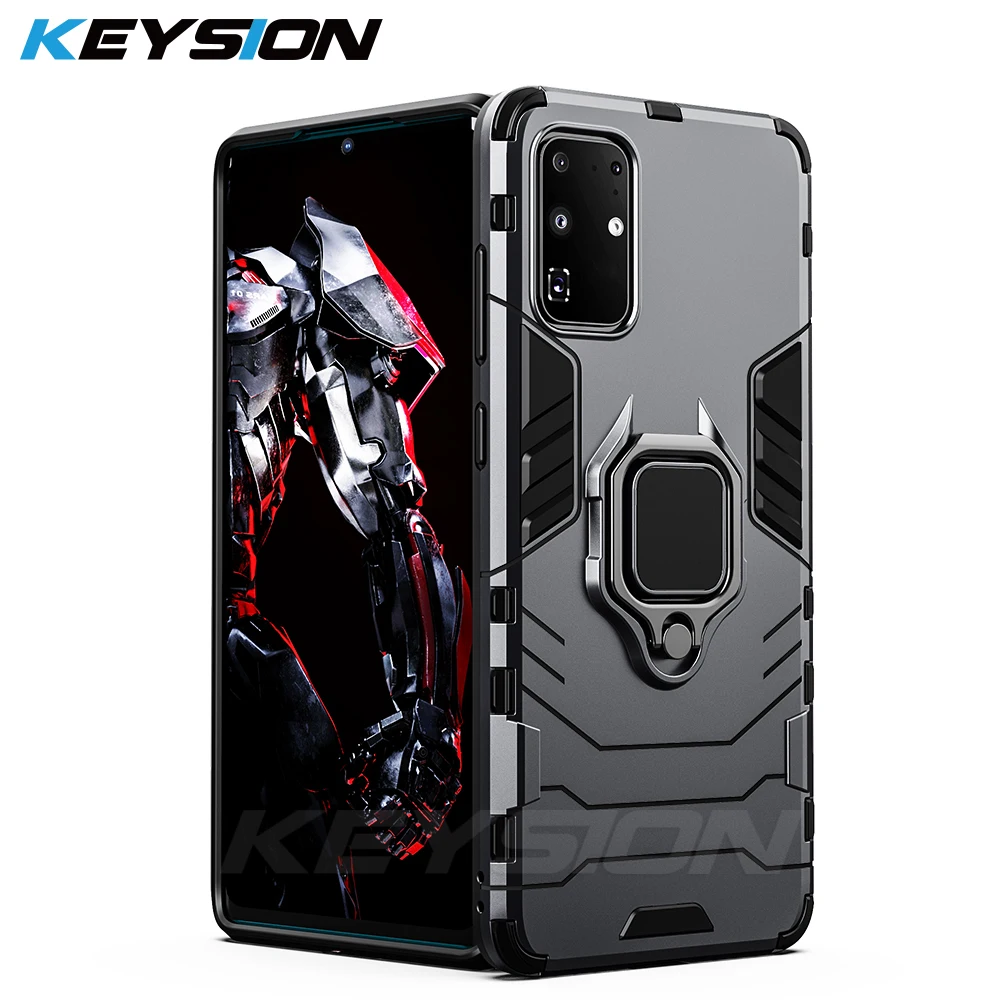 Чехол для телефона KEYSION противоударный Samsung S20 Ultra S10 + Note 10 Plus A51 A71 A81 A50 M60S