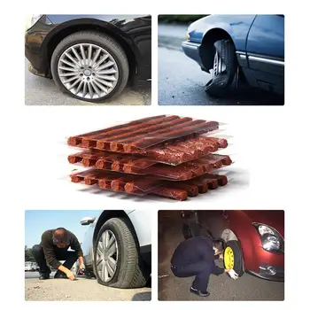 

Car Fast Tire Repair Strip Vacuum Tire Motorcycle Electric Car Tendon Strip Tool Kit Natural Rubber