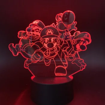 

3d Nightlight LED Touch Sensor Living Room battery operated infant night light lamp Decor Drop Shipping Night Light Table Lamp