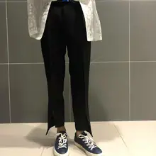 27-46 новая мужская одежда GD волосы стилист оригинальная мода нерегулярные сплайсинга повседневные брюки размера плюс костюмы