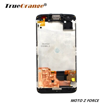 

For Motorola Moto Z Force Droid XT1650 AMOLED LCD Display Touch Screen Digitizer Frame Replacement