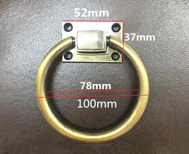 Drop Ship&Wholesale Pull Ring Shiny Knocker Cabinet Knob Wo (13)