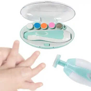 

Newborn Safety Baby Electric Nail Clipper Cutter Nail Trimmer Manicure Pedicure Clipper Cutter Scissors Kids Infant Nail Care