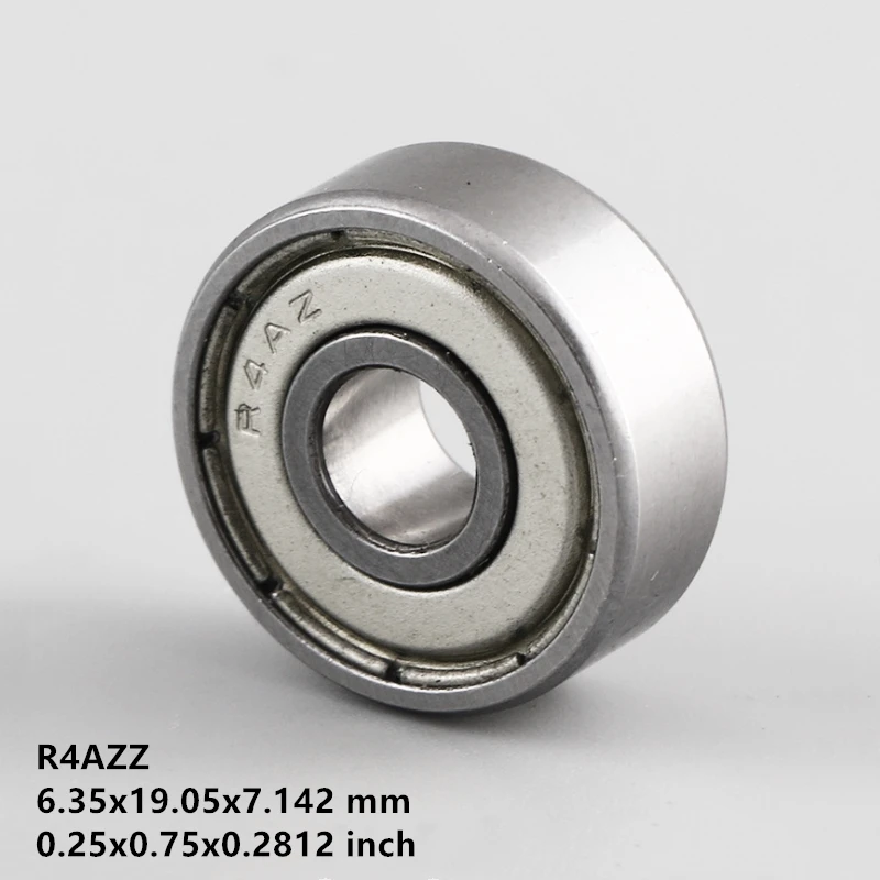 

Подшипник R4AZZ 1/4 "x3/4" x9/32 "дюйм, миниатюрный R4A ZZ, Шариковые подшипники для радиоуправляемых моделей, 50 шт.