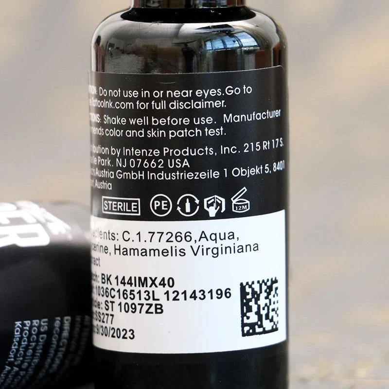 Tattoo Ink 1pcs Professional 35ML/Bottle Pigment Inks Easy to color Safe Semi-Permanent For Beauty Body Art