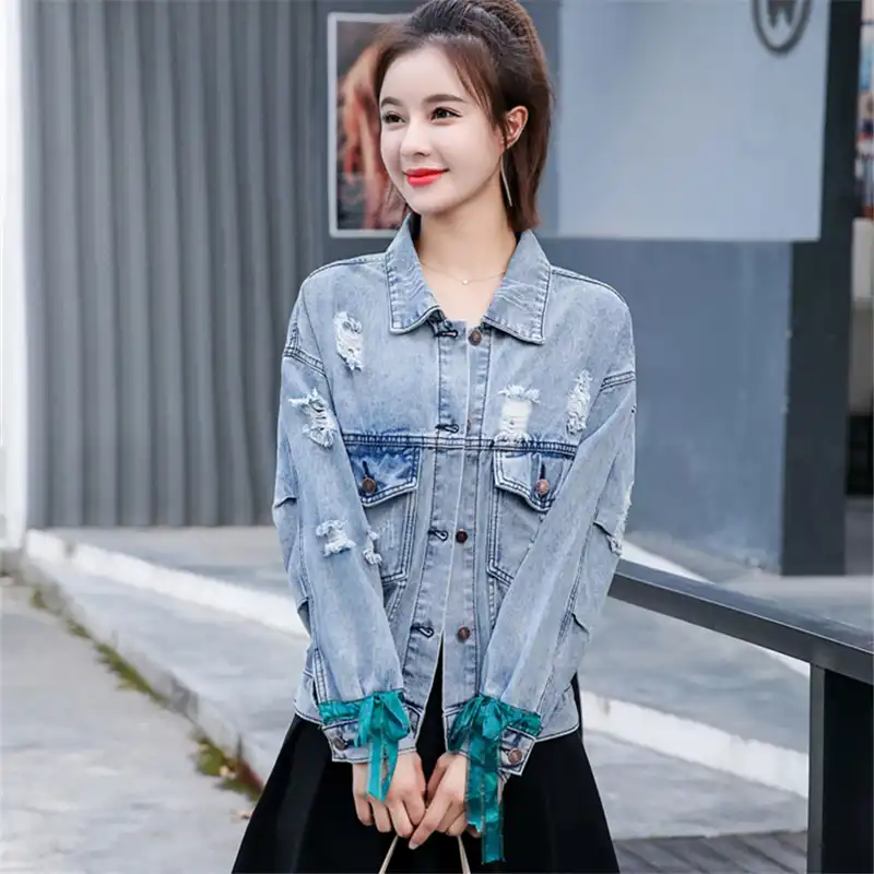 jaqueta jeans fina feminina