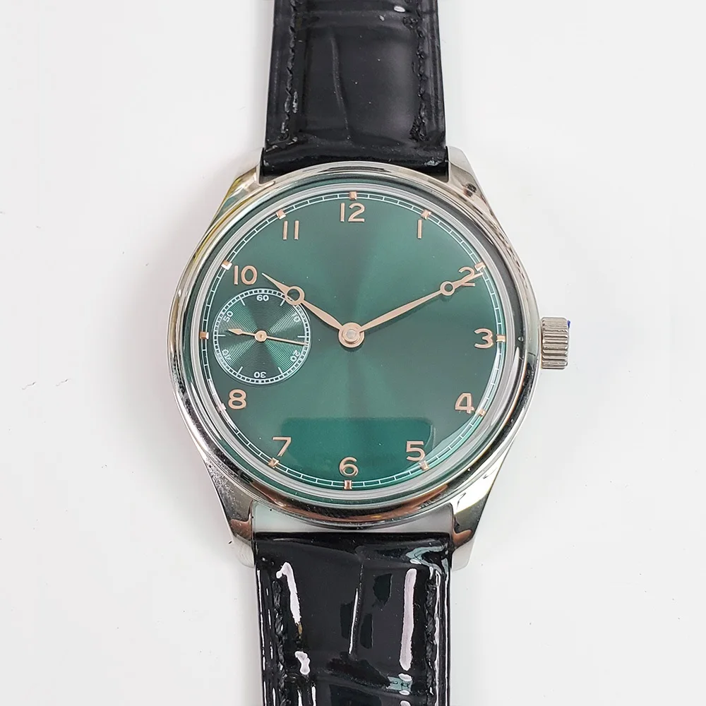 

Pilot watch Vintage Men's Mechanical Manual Chain Watch seagull St6497 Series Belt Stainless Steel Case