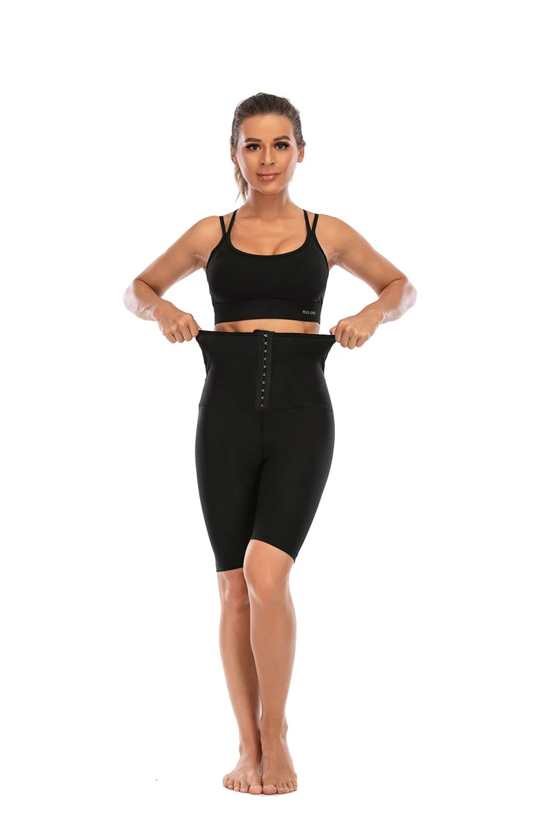 shapewear for tummy Sweat Waist Trainer Belt Body Shaper Pants Workout Shorts Sauna Effect Leggings Tummy Control Slimming Shapewear Thigh Trimmer best shapewear for tummy