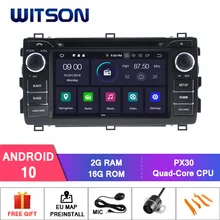 WITSON Android 10,0 IPS HD экран для TOYOTA AURIS 2013 автомобильный DVD Радио GPS 4 Гб ОЗУ + 64 Гб FLASH 8 Octa Core стерео + DVR/WIFI + DSP + DAB